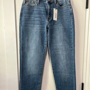 Judy Blue Women's Mid Rise Cuffed Jeans